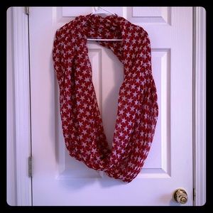 Red Star Infinity Scarf